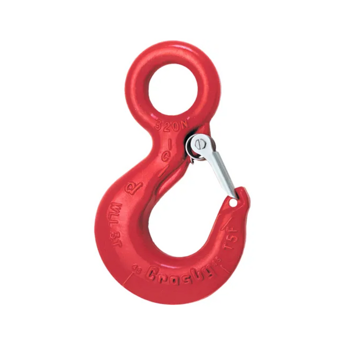 Crosby L320AN/L320CN Eye Hook, Alloy or Carbon, 0.75 ton - 37 ton capacity