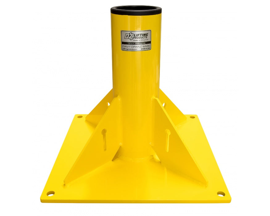 OZ Lifting OZPED1-TP Pedestal Base for a Tele-Pro Davit, 1,200lb capacity