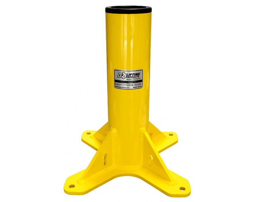 OZ Lifting OZPED2-TP Pedestal Base for a Tele-Pro Davit, 1/4t capacity