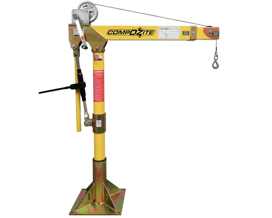 OZ Lifting CompOZite Davit, 1,200lb capacity