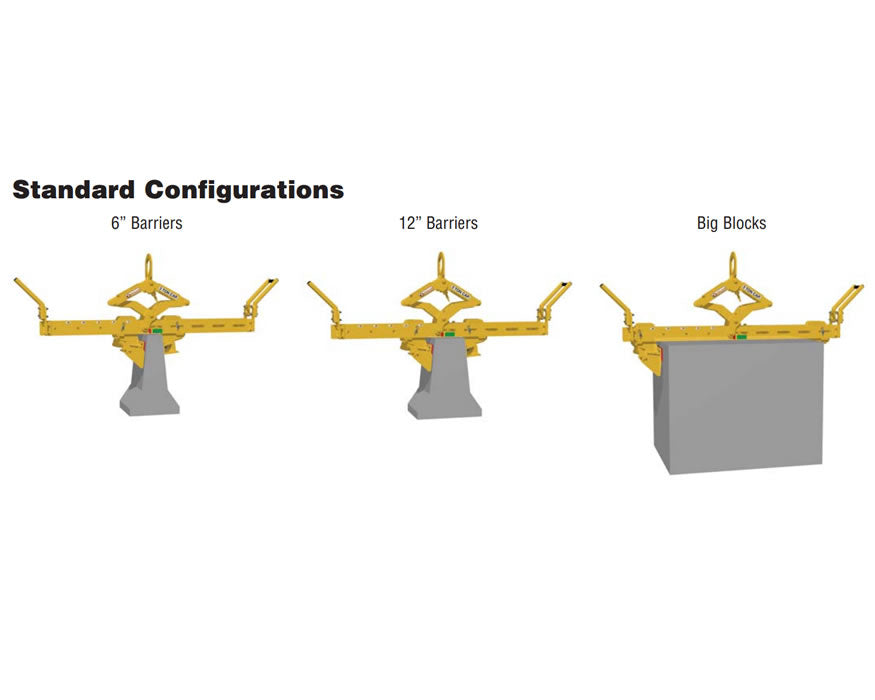 Caldwell ALG-3-3/60 Adjustable Lifting Grab, 6,000lb capacity