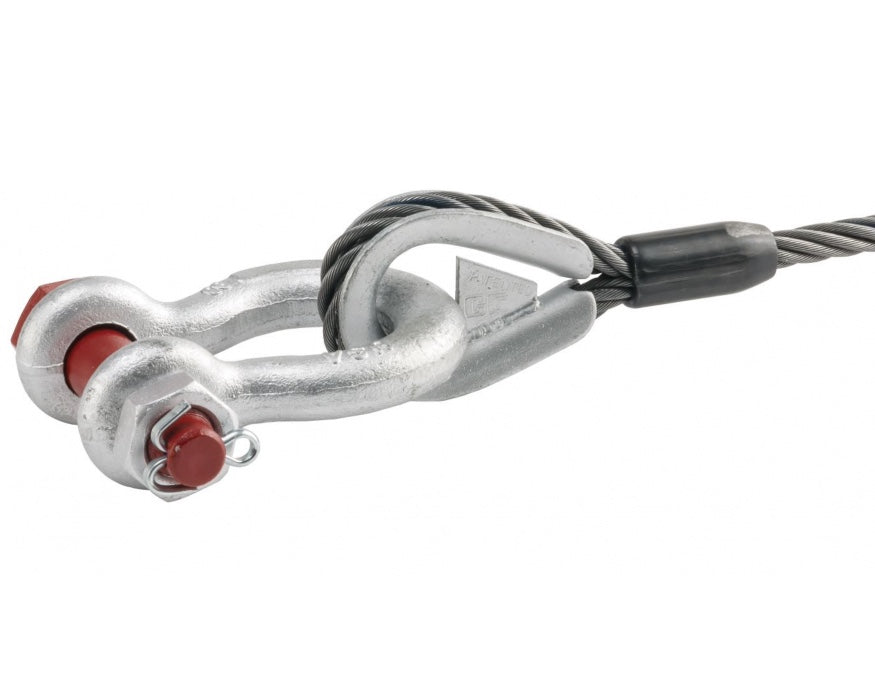 Crosby G2130 Carbon Bolt Anchor Shackle, 1/3t- 150t capacity