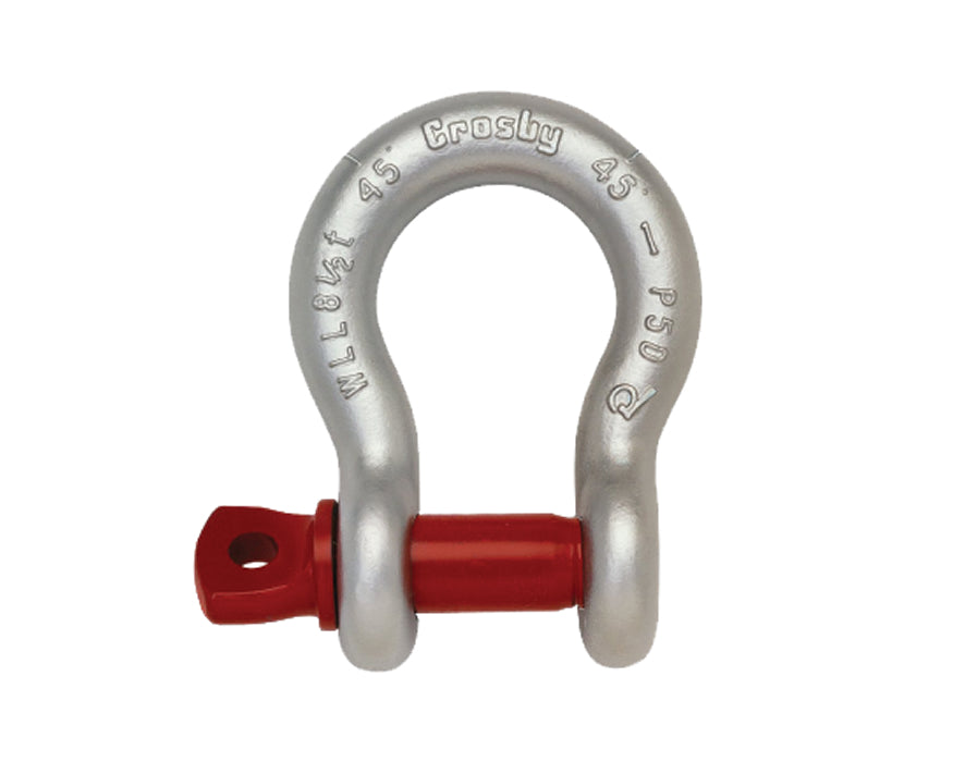 Crosby G209/S209 Carbon Screw Pin Anchor Shackle, 1/3t- 55t capacity