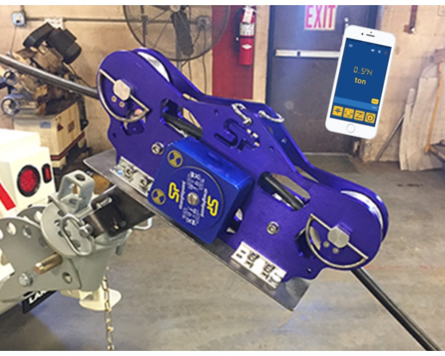 Cable Pulling Tension Meter - Straightpoint Running Line Tensioner