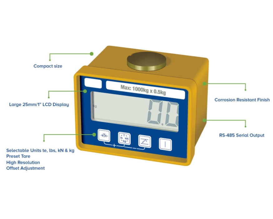 Crosby Straightpoint Loadblock plus Compression Loadcell